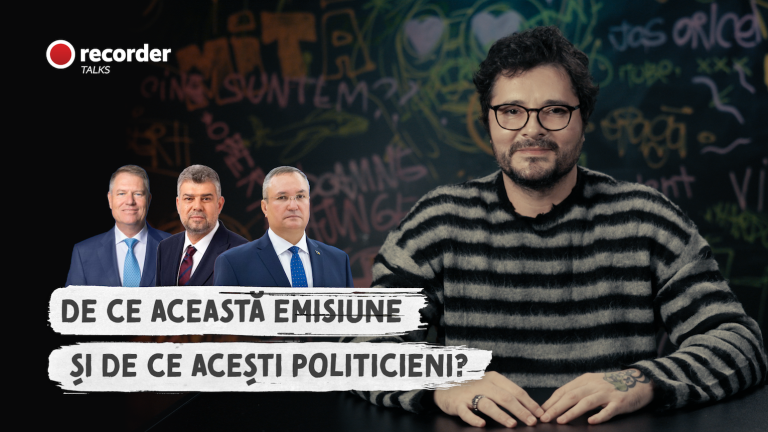 CE NE ENERVEAZĂ (1). De ce această emisiune și de ce acești politicieni