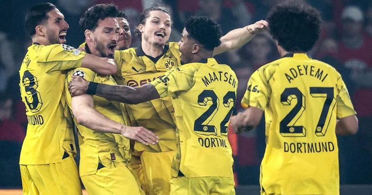 Borussia Dortmund merge în finala Ligii Campionilor, după o victorie la limită cu PSG